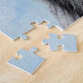 Miniatuur American Shepherd Painting - Dog Art Legpuzzel (Zijkant)