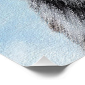 Miniatuur American Shepherd Painting - Dog Art Perfect Poster (Hoek)