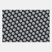 Miniatuur Amerikaanse Herder Schilderij MAS Dog Ar Inpakpapier Vel (Voorkant 3)