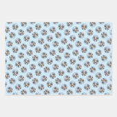 Miniatuur Amerikaanse Herder Schilderij MAS Dog Ar Inpakpapier Vel (Voorkant)