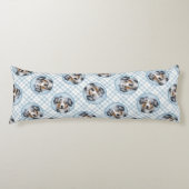 Miniatuur Amerikaanse Herder Schilderij MAS Dog Ar Lichaamskussen (Voorkant)