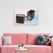 Miniatuur Artis Boek niet met de doos open Canvas (Insitu (Woonkamer))