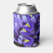 Miniatuur Blue Iriss Spring Floral Blikjeskoeler (Blikje Achterkant)