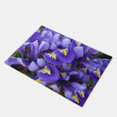 Miniatuur Blue Iriss Spring Floral Deurmat (Schuin)
