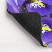 Miniatuur Blue Iriss Spring Floral Muismat (Hoek)