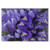 Miniatuur Blue Iriss Spring Floral Snijplank (Voorkant)