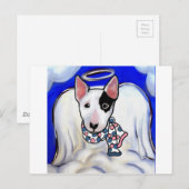Miniatuur Bull Terrier Briefkaart (Voorkant / Achterkant)