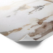 Miniatuur Bull Terrier Hondenkunst Print Poster (Hoek)