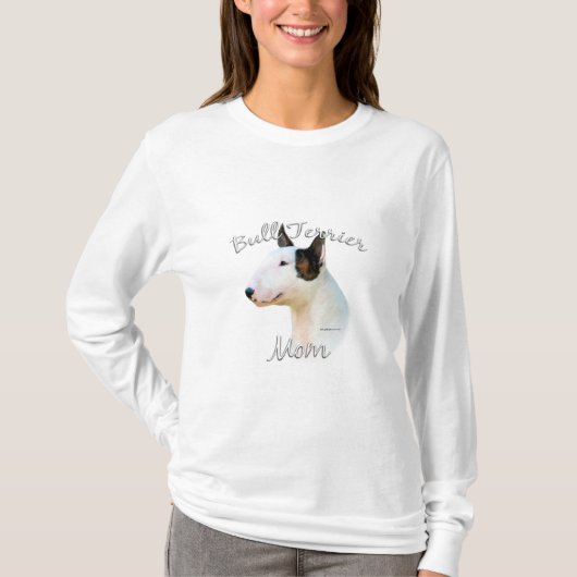 Miniatuur Bull Terrier Moeder 2 T-shirt (Voorkant)