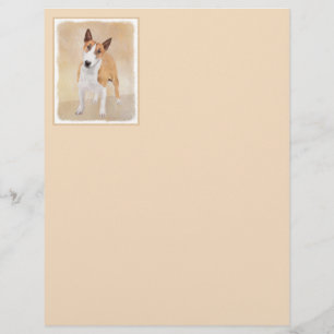 Miniatuur Bull Terrier Painting - Cute Original Do