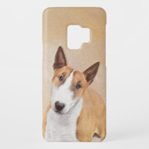 Miniatuur Bull Terrier Painting - Cute Original Do Case-Mate Samsung Galaxy S9 Hoesje