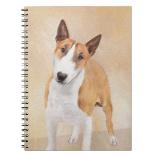 Miniatuur Bull Terrier Painting - Cute Original Do Notitieboek