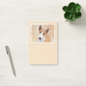 Miniatuur Bull Terrier Painting - Cute Original Do Post-it® Notes (Kantoor)