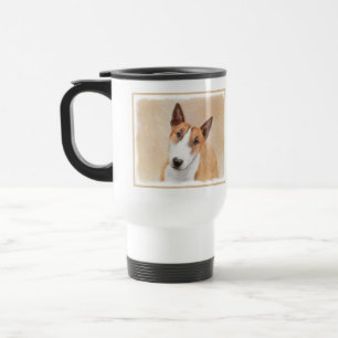 Miniatuur Bull Terrier Painting - Cute Original Do Reisbeker