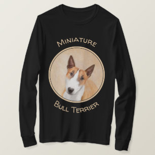 Miniatuur Bull Terrier Painting - Cute Original Do T-shirt
