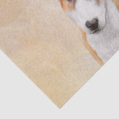 Miniatuur Bull Terrier Painting - Cute Original Do Tissuepapier (Detail)