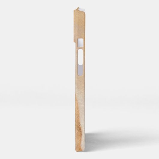 Miniatuur Bull Terrier Painting - Originele Dog Ar iPhone Hoesje (Linkerkant)