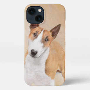 Miniatuur Bull Terrier Painting - Originele Dog Ar iPhone 13 Hoesje