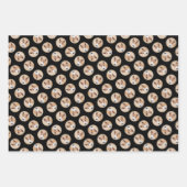 Miniatuur Bull Terrier Schilderen Originele Hond A Inpakpapier Vel (Voorkant 3)