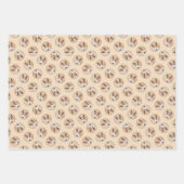 Miniatuur Bull Terrier Schilderen Originele Hond A Inpakpapier Vel (Voorkant)