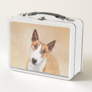 Miniatuur Bull Terrier Schilderij - Origineel Cute
