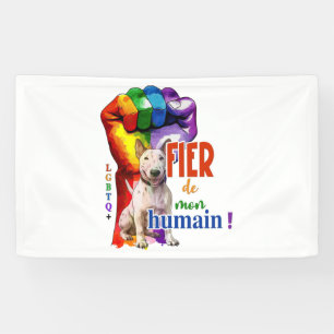 Miniatuur Bullterrier hond Spandoek
