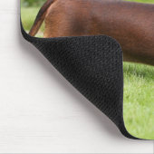 Miniatuur Dachshund met gladde haren Muismat (Hoek)