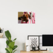 Miniatuur Dachshund Puppy met gladde haren Poster (Thuiskantoor)