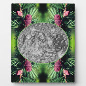 Miniatuur dennenappels Voeg je eigen foto toe Fotoplaat (Voorkant)