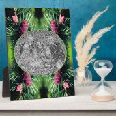 Miniatuur dennenappels Voeg je eigen foto toe Fotoplaat (Zijkant)