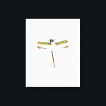 Miniatuur Dragonfly op witte achtergrond Canvas Afdruk<br><div class="desc">Eén miniatuurlibel is de focus van dit stuk van Vision Studio. Is de libellen voorbij? Of wordt het vastgezet aan een entomoloog in afwachting van onderzoek? Een gedachte die druk uitlokt. Zorg ervoor dat je nu de jouwe koopt!</div>