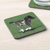 Miniatuur Foal Running Drankjes Onderzetter (Linkerzijde)