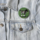 Miniatuur Foal Running Ronde Button 5,7 Cm (In situ)