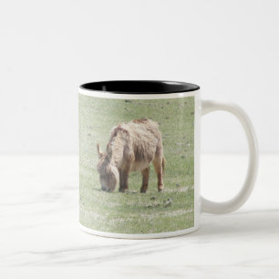 Miniatuur Horse Tweekleurige Koffiemok