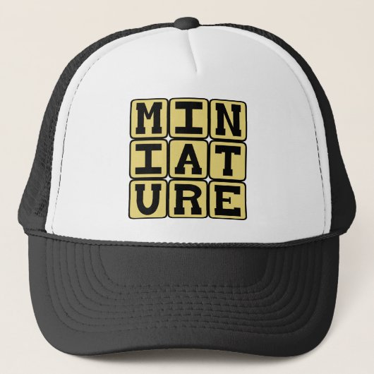 Miniatuur, Klein Collectiefstuk Trucker Pet (Voorkant)