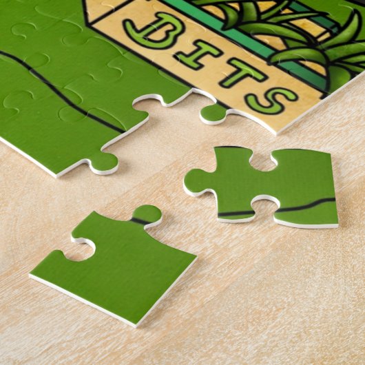 Miniatuur Knight Cat Model Schilderkatten Legpuzzel (Zijkant)