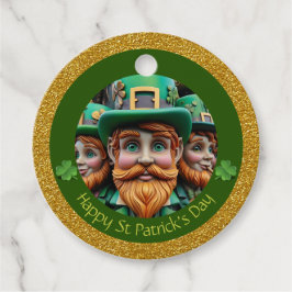 Miniatuur Leprechaun St Patrick's Day Bedankt RFT0 Bedankjes Labels