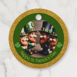 Miniatuur Leprechaun St Patrick's Day Bedankt RFT0 Bedankjes Labels