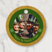 Miniatuur Leprechaun St Patrick's Day Bedankt RFT0 Bedankjes Labels (Voorkant)