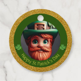 Miniatuur Leprechaun St Patrick's Day Bedankt RFT0 Bedankjes Labels
