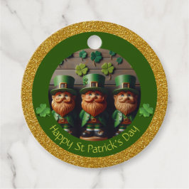 Miniatuur Leprechaun St Patrick's Day Bedankt RFT0 Bedankjes Labels