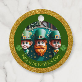 Miniatuur Leprechaun St Patrick's Day Bedankt RFT0 Bedankjes Labels