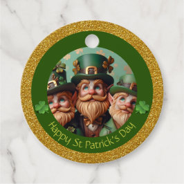 Miniatuur Leprechaun St Patrick's Day Bedankt RFT0 Bedankjes Labels