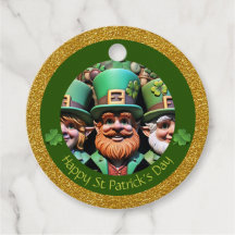 Miniatuur Leprechaun St Patrick's Day Bedankt RFT1