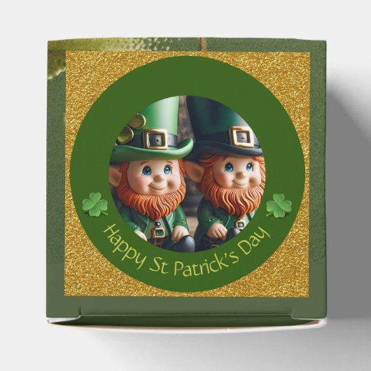 Miniatuur Leprechaun St Patrick's Day CFB Bedankdoosjes (Bovenkant)