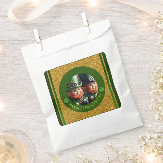 Miniatuur Leprechaun St Patrick's Day FB02 Bedankzakje (Geknipt)