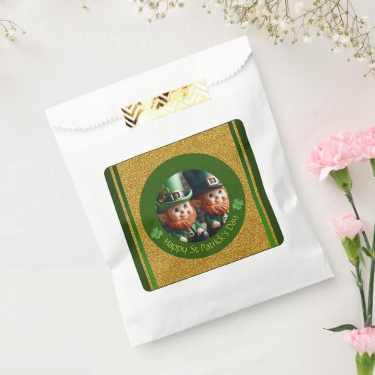 Miniatuur Leprechaun St Patrick's Day FB02 Bedankzakje (Gezegeld)