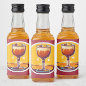Miniatuur Magic Liquor Likeurfles Etiket (Flessen)