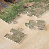 Miniatuur Mare en Foal Walking By Lake Legpuzzel (Zijkant)