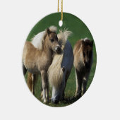 Miniatuur Mare & Foals 1 Keramisch Ornament (Rechts)